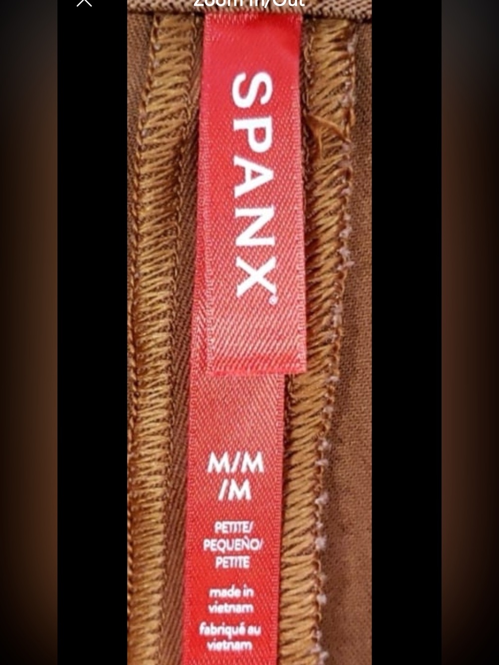 SPANX On the Go Ankle Slim Straight In Bronze Glow Size
Women's Petite Med - Picture 5 of 8